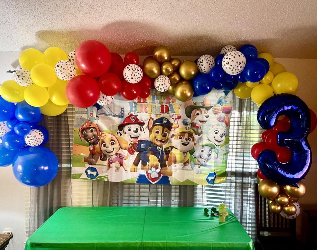 Paw Patrol Balloon Arch 1 Inventory