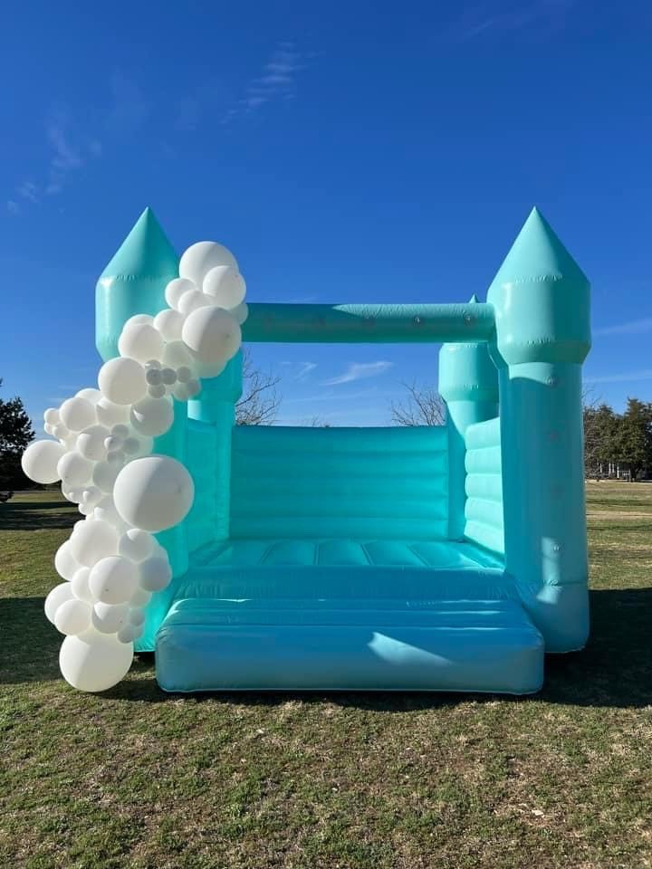 Teal 15'x15' Bounce Castle