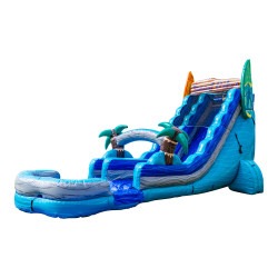 22' Good Vibes Single Lane Waterslide
