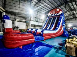 Texas 20' Dual Lane Waterslide